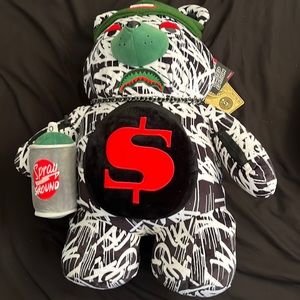 Spray ground backpack